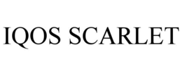 IQOS SCARLET trademark