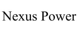 NEXUS POWER trademark