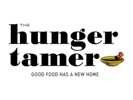 THE HUNGER TAMER - GOOD FOOD HAS A NEW HOME trademark