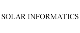 SOLAR INFORMATICS trademark