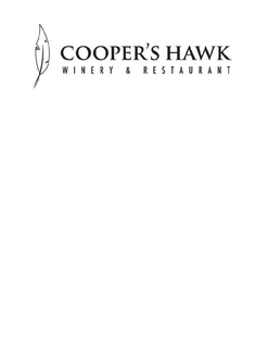 COOPER'S HAWK WINERY & RESTAURANT trademark