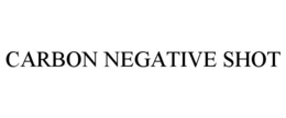 CARBON NEGATIVE SHOT trademark