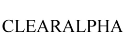 CLEARALPHA trademark