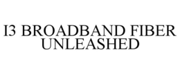 I3 BROADBAND FIBER UNLEASHED trademark
