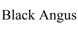 BLACK ANGUS trademark