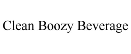 CLEAN BOOZY BEVERAGE trademark