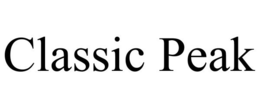 CLASSIC PEAK trademark