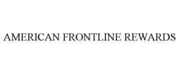 AMERICAN FRONTLINE REWARDS trademark