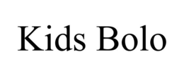 KIDS BOLO trademark