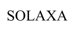 SOLAXA trademark