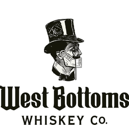 KC WEST BOTTOMS WHISKEY CO. trademark