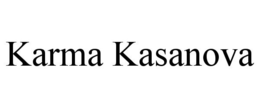 KARMA KASANOVA trademark