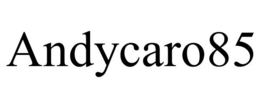 ANDYCARO85 trademark