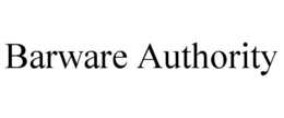 BARWARE AUTHORITY trademark