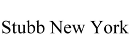 STUBB NEW YORK trademark