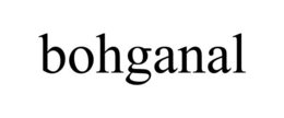 BOHGANAL trademark