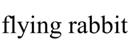 FLYING RABBIT trademark