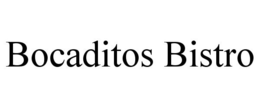 BOCADITOS BISTRO trademark