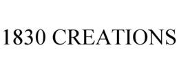 1830 CREATIONS trademark