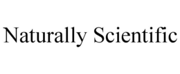 NATURALLY SCIENTIFIC trademark