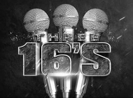 THREE 16'S trademark