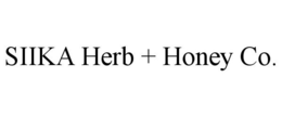 SIIKA HERB + HONEY CO. trademark