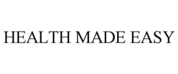 HEALTH MADE EASY trademark