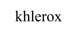 KHLEROX trademark