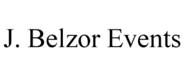 J. BELZOR EVENTS trademark