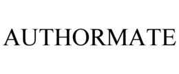 AUTHORMATE trademark