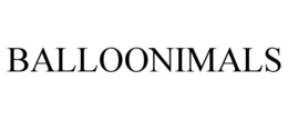 BALLOONIMALS trademark