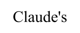 CLAUDE'S trademark
