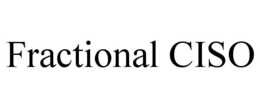FRACTIONAL CISO trademark