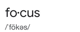 FO·CUS /'FOKES/ trademark