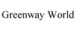 GREENWAY WORLD trademark