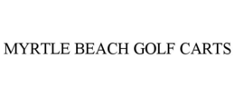 MYRTLE BEACH GOLF CARTS trademark