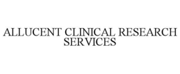 ALLUCENT CLINICAL RESEARCH SERVICES trademark