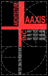 AAXIS, ARCHITECTURE, INC, ANY TEXT HERE, ANY TEXT, EMAIL OR WEBSITE HERE trademark