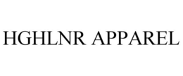 HGHLNR APPAREL trademark