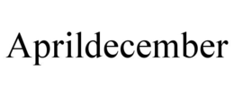 APRILDECEMBER trademark