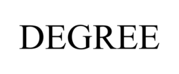 DEGREE trademark