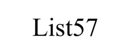LIST57 trademark
