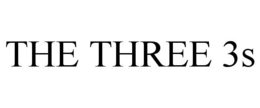 THE THREE 3S trademark