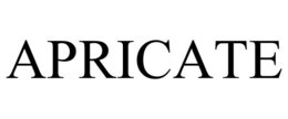 APRICATE trademark