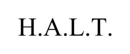 H.A.L.T. trademark