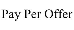 PAY PER OFFER trademark
