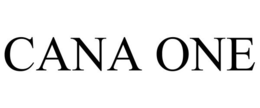 CANA ONE trademark