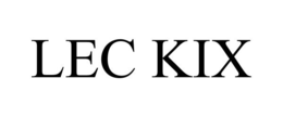LEC KIX trademark