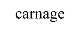 CARNAGE trademark