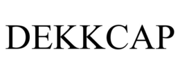 DEKKCAP trademark